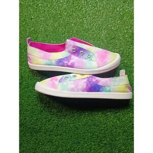Blowfish Malibu  Rainbow Tie-Dye Canvas Sneakers sz10